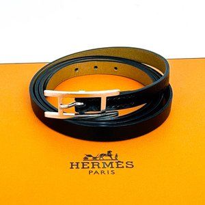 Hermes Behapi Quad Tour Leather Bracelet